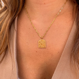 Gouden omnism ketting