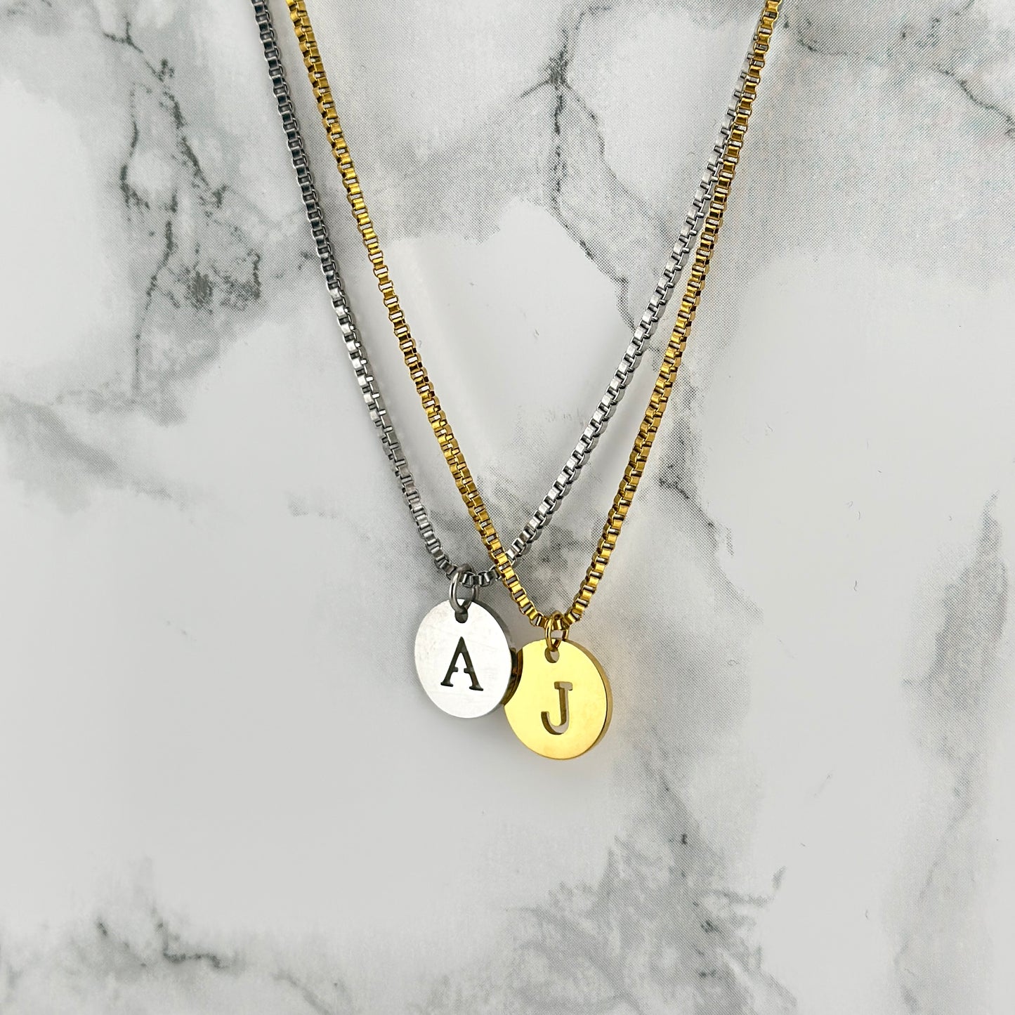 Gepersonaliseerde Letter Ketting