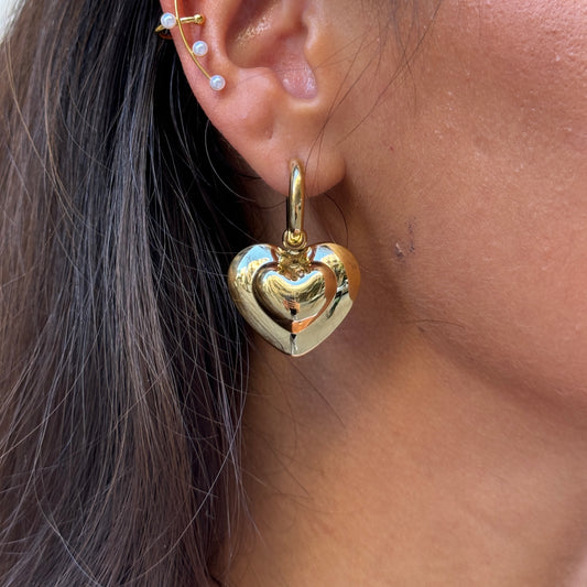 Bellu heart hoops