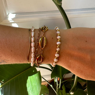 Parel Gouden Armband