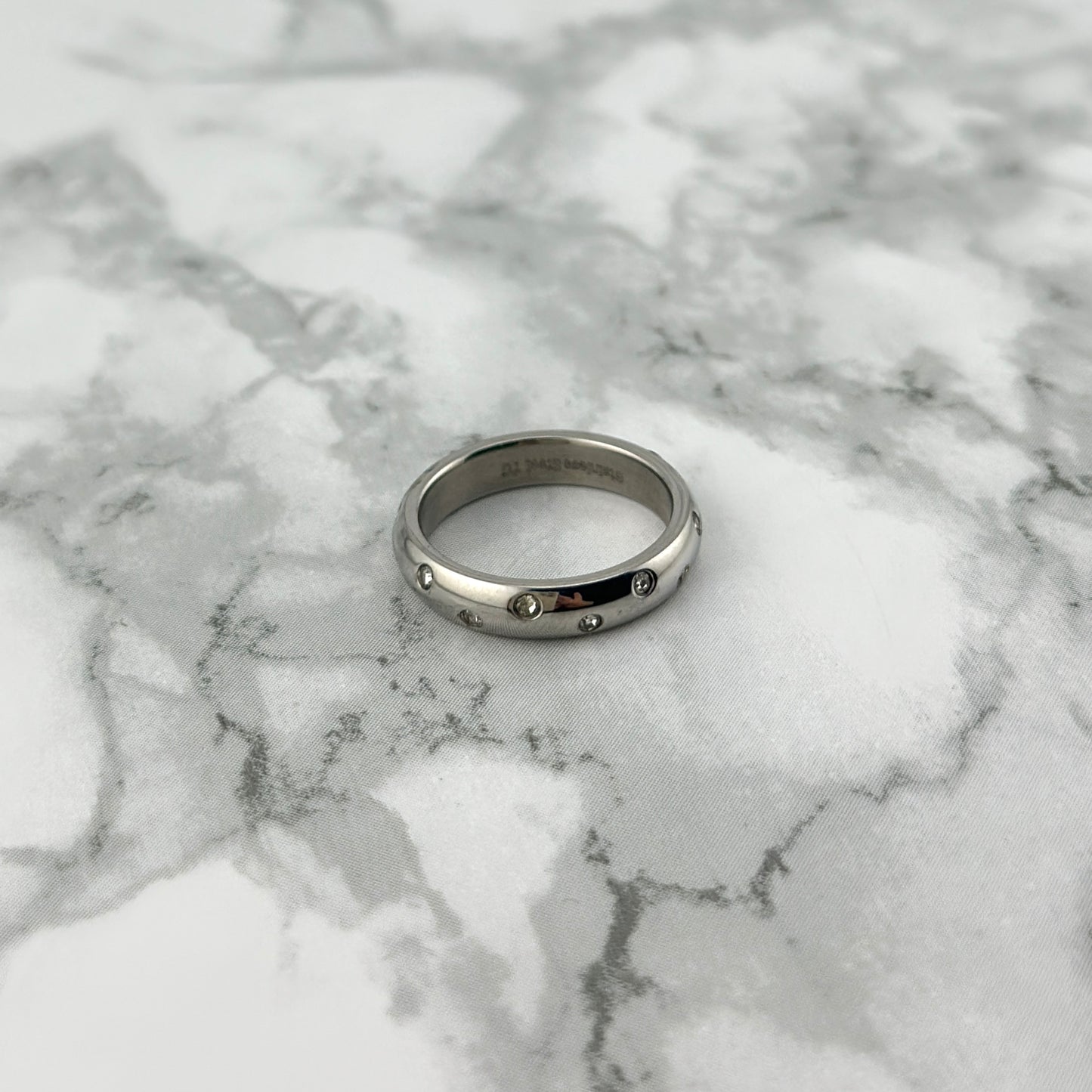 Zilveren Stone Ring