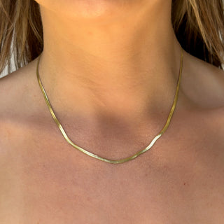 Gouden Snake Ketting