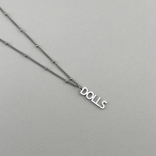 Dolls Zilveren ketting